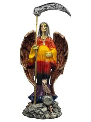 Santa Muerte Reencarnada Y Embarazada 31cm