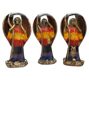 Santa Muerte Arcángel 3 Virtudes 13cm