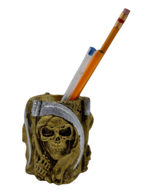Santa Muerte Porta Pluma 10cm