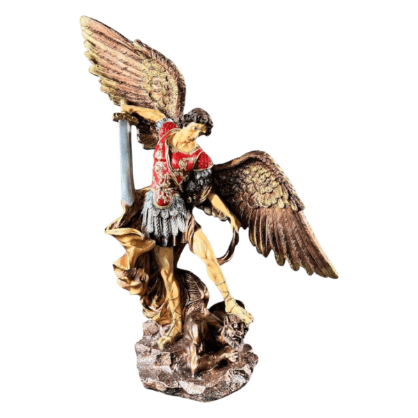 San Miguel Arcángel 55cm Con Diablo