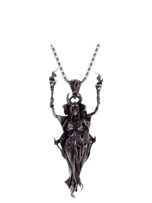 Dije De La Diosa Hécate Triple (Diosa De La Luna)