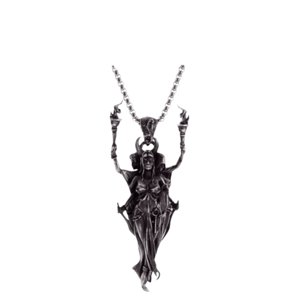 Dije De La Diosa Hécate Triple (Diosa De La Luna)