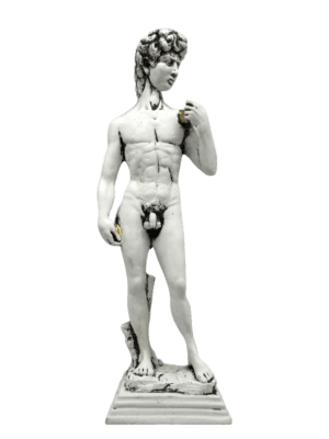 Escultura el David 34cm en resina