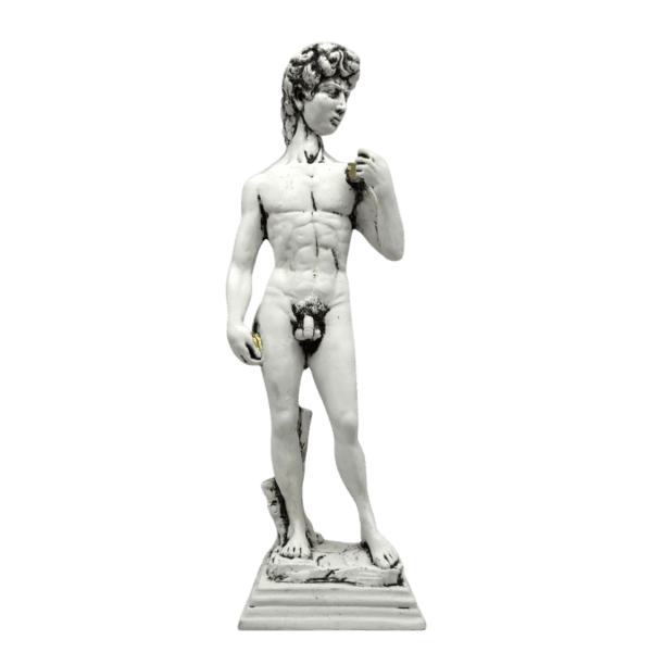 Escultura el David 34cm en resina
