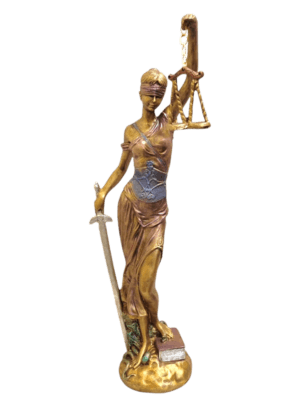 Diosa Temis De La Justicia 56cm