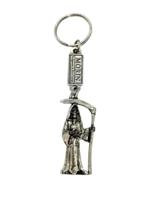 Llavero De Santa Muerte Vaciado En Zamac