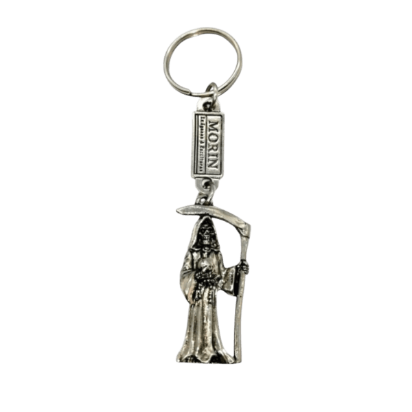 Llavero De Santa Muerte Vaciado En Zamac