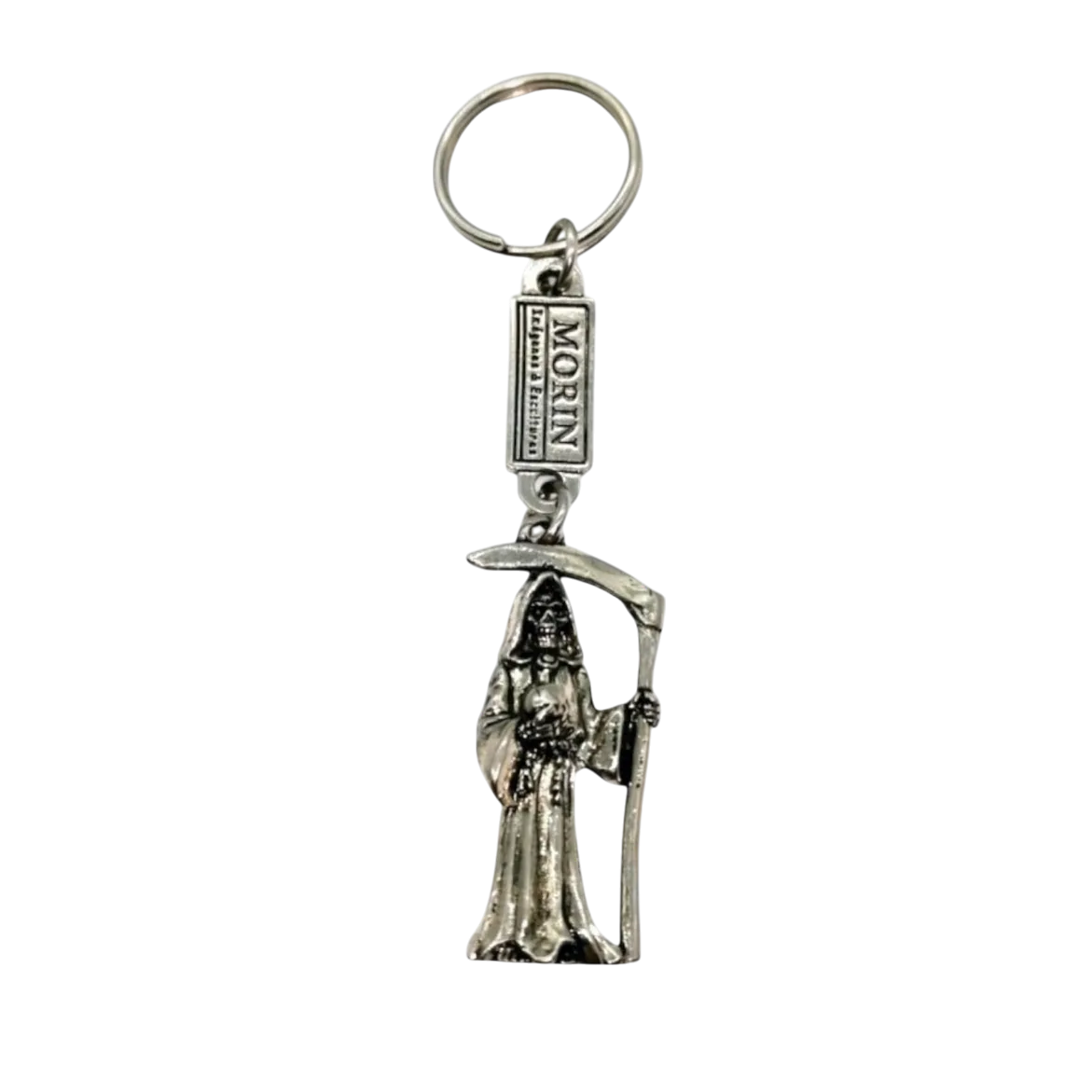 Llavero De Santa Muerte Vaciado En Zamac