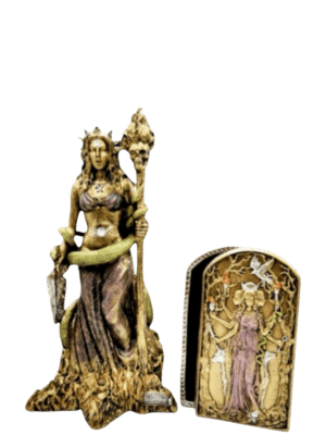 Paquete De 1 Diosa Hécate Y 1 Alhajero