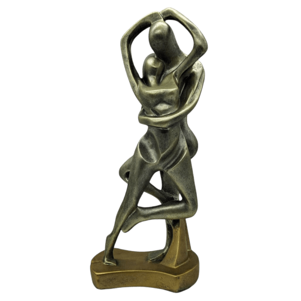 Escultura De Pareja Entrelazada Deseo (Feng Shui) 35cm