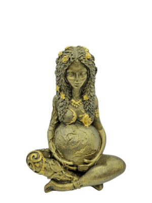 Escultura De La Madre Tierra 17cm
