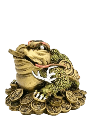 Rana De La Fortuna De 3 Patas 10cm