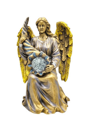 Ángel De La Abundancia Sentado 20cm