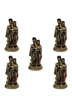 Paquete De 5 Sagrada Familia Pulga 8cm