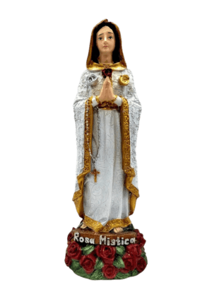 Virgen De la Rosa Mística 22cm