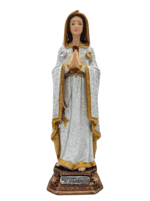 Virgen De La Rosa Mística 30cm