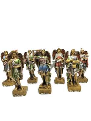 Juego De 7 Arcángeles 20cm