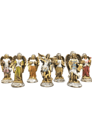 Juego 7 Arcángeles 10cm