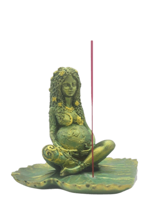 Porta Incienso Madre Tierra 17cm