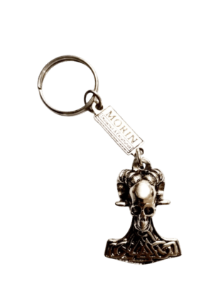 Llavero Baphomet (Cráneo Con Cuernos)