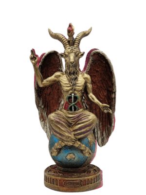 Baphomet Sobre Mundo 26cm