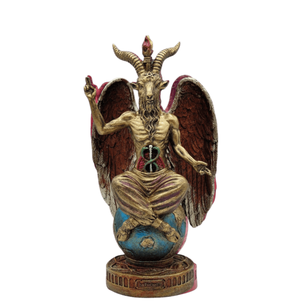 Baphomet Sobre Mundo 26cm