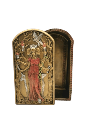 Alhajero Diosa Hécate 15X8cm
