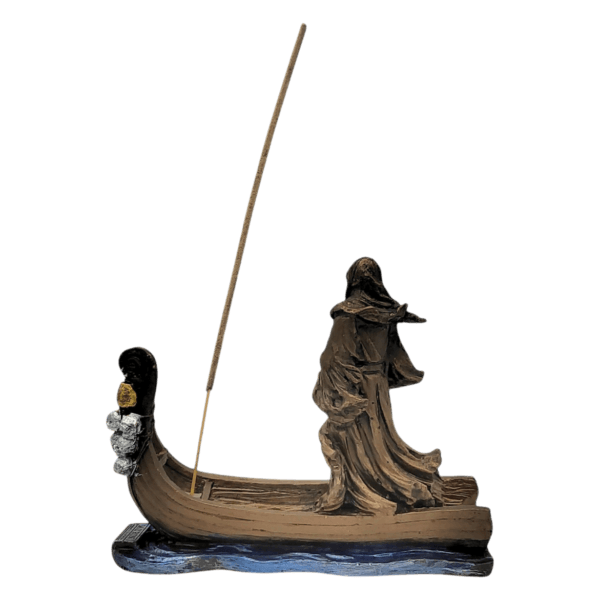 Porta Incienso Santa Muerte Abre Caminos 14cm - Image 3