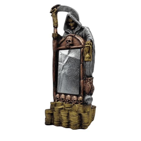 Santa Muerte Del Reflejo (Cuenta Con Espejo) 33cm