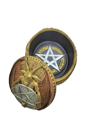 Alhajero Redondo De Baphomet 13cm