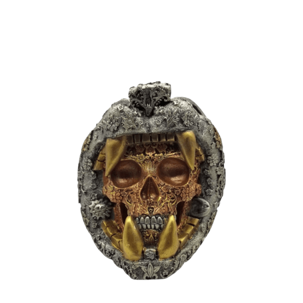Cráneo Guerrero Jaguar 21cm (Mayoreo)