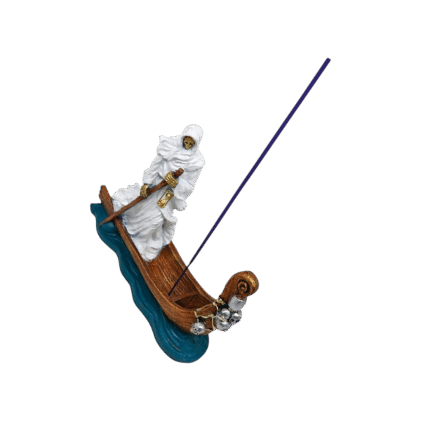 Porta Incienso Santa Muerte Abre Caminos 14cm - Image 11