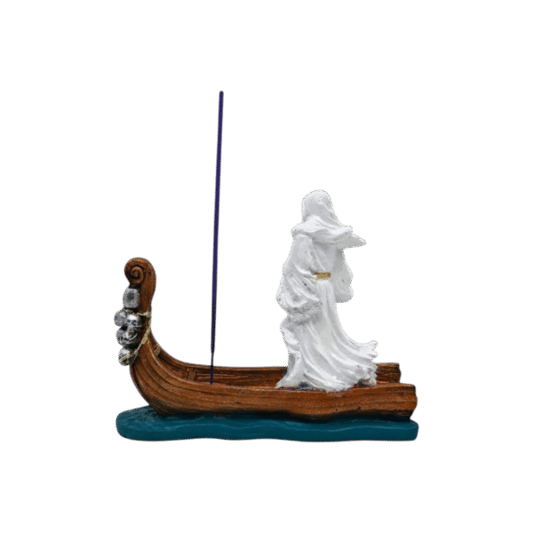 Porta Incienso Santa Muerte Abre Caminos 14cm - Image 10