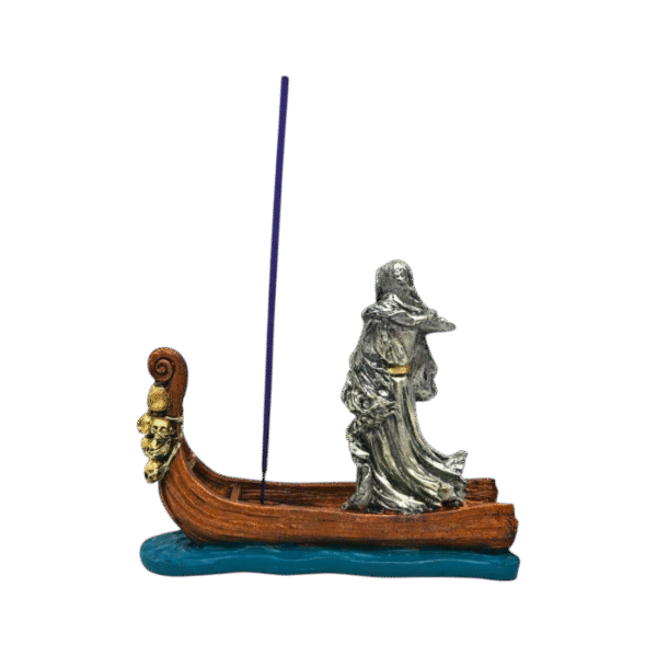 Porta Incienso Santa Muerte Abre Caminos 14cm - Image 6