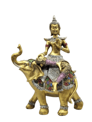 Elefante Con Krishna 25cm