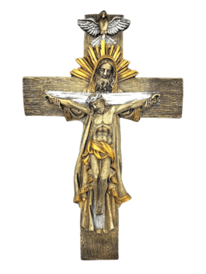 Cruz Con Santísima Trinidad 30cm