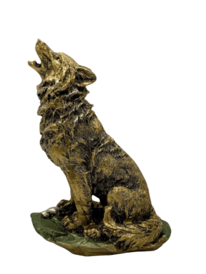 Figura De Perro Sentado 15cm