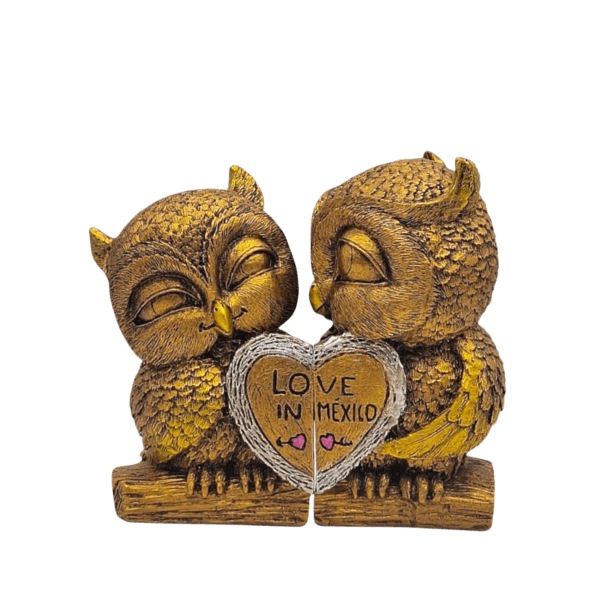 Pareja De Búhos 13cm