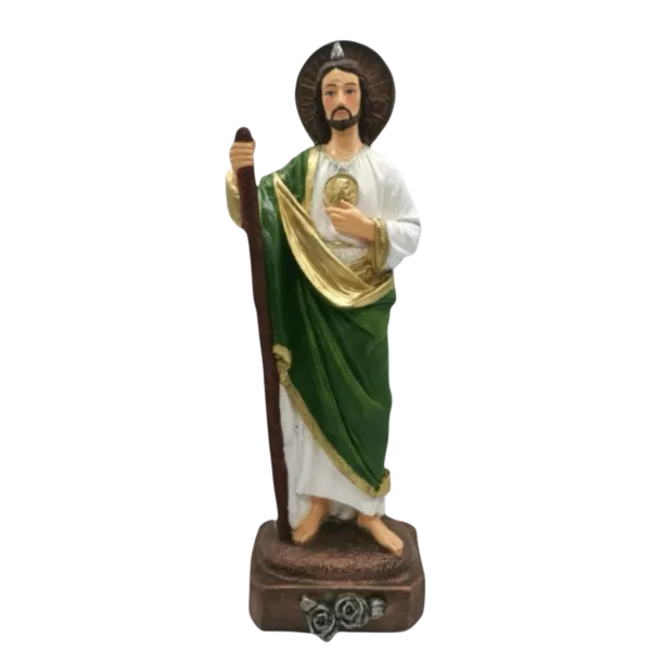 San Judas Tadeo Base Rosas 36cm