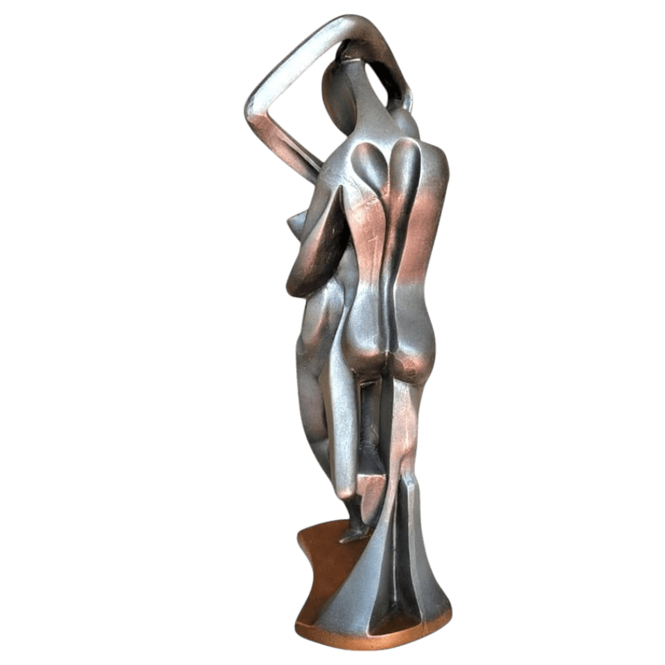 Escultura De Pareja Entrelazada (Feng Shui) 55cm - Image 3