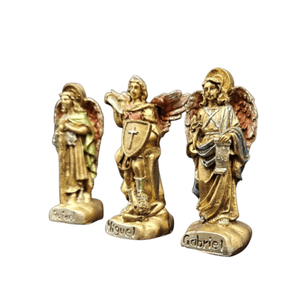 Juego De 3 Arcángeles 9cm (Rafael, Miguel Y Gabriel) - Image 2