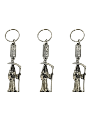 Paquete De 3 Llaveros De Santa Muerte