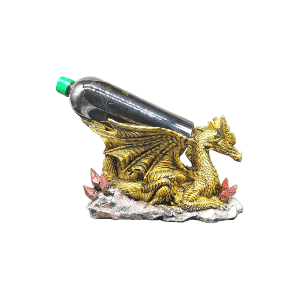 Dragón Con Soporte Para Botella 17cm