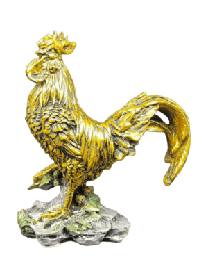 Escultura De Gallo 22cm