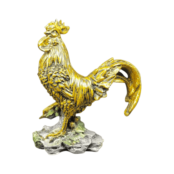 Escultura De Gallo 22cm