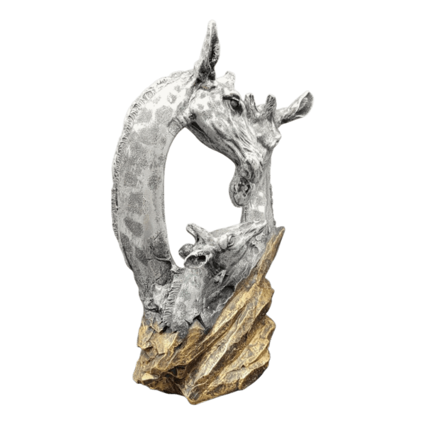 Escultura Familiar De Jirafas 28cm - Image 3