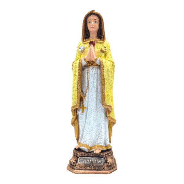 Virgen De La Rosa Mística 30cm