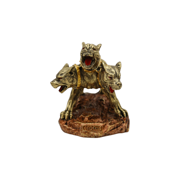 Cancerbero Perro Mitológico De Tres Cabezas 14cm - Image 3