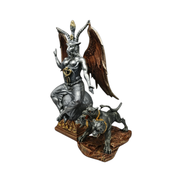 Paquete Baphomet 35cm Y Perro De Tres Cabezas 14cm - Image 3