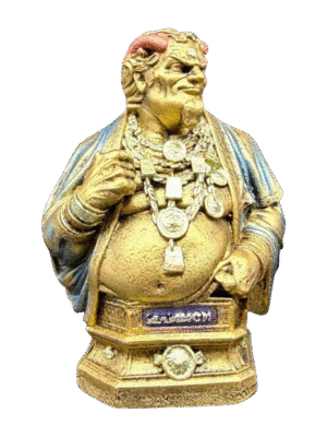 Busto De Demonio Mammon 10cm